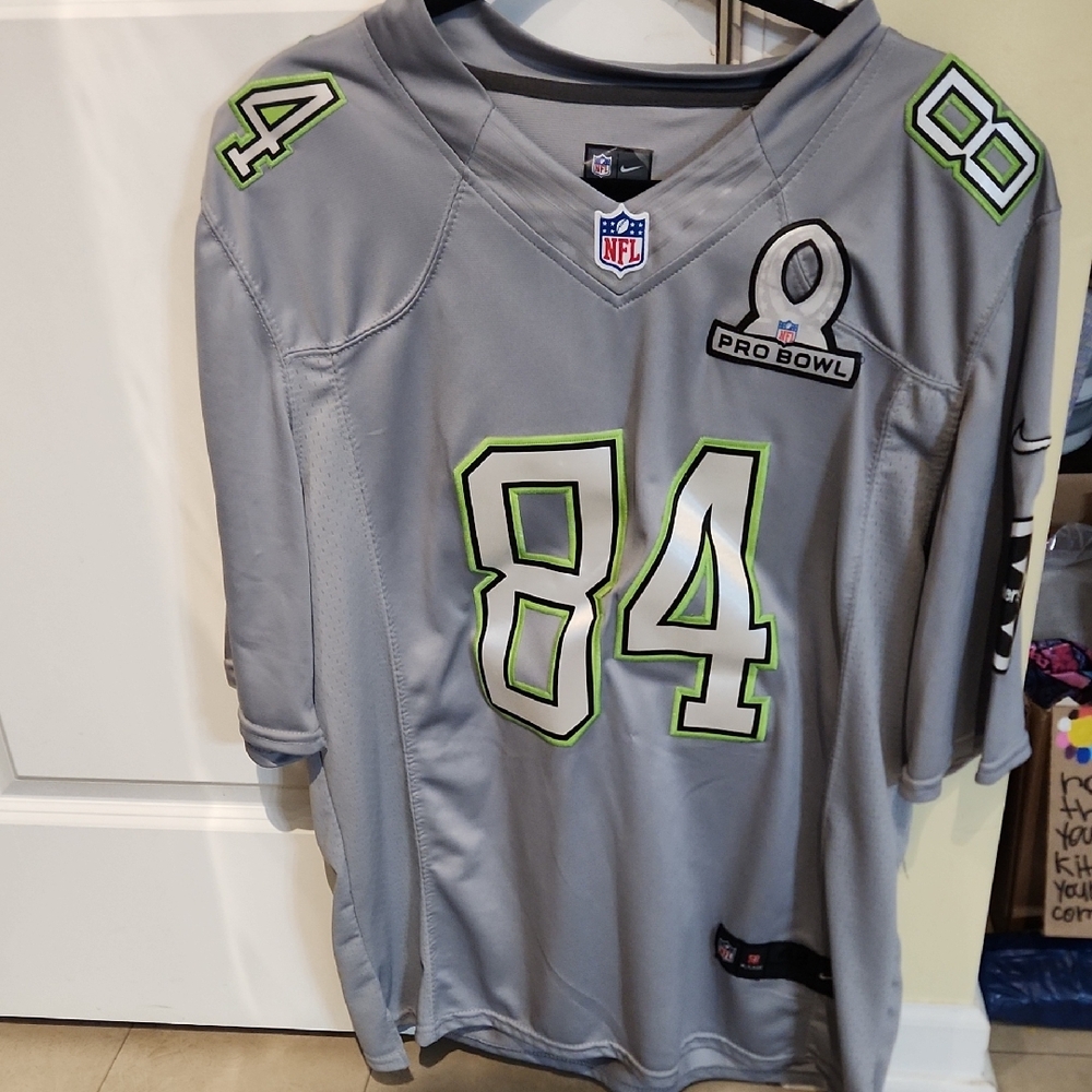 NFL Pro Bowl Gray On Field Jersey - Antonio Brown